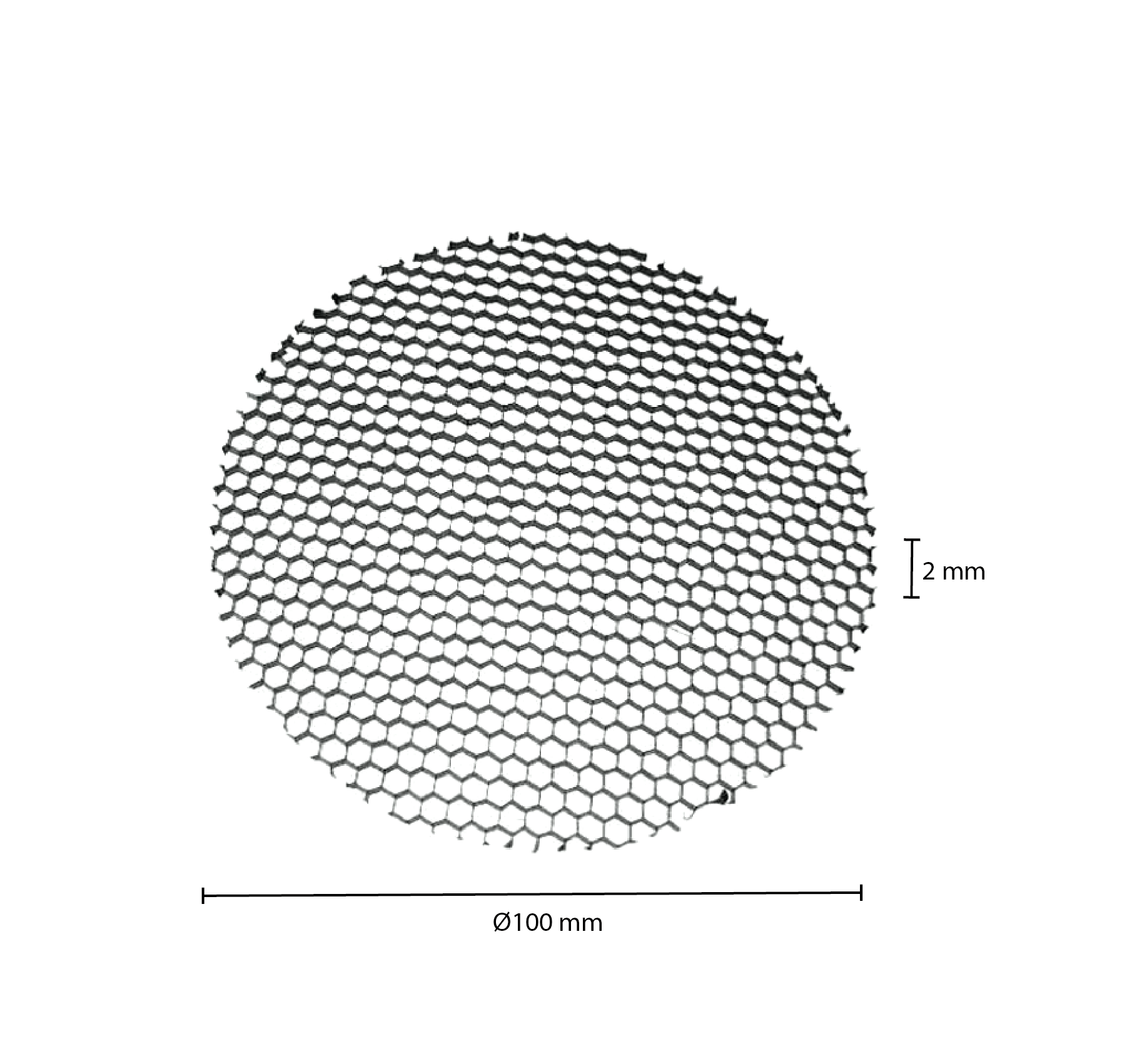 Anti Glare Lens Ø100mm | railspots - Tracklights - 10 stuks - Outledtl.nl